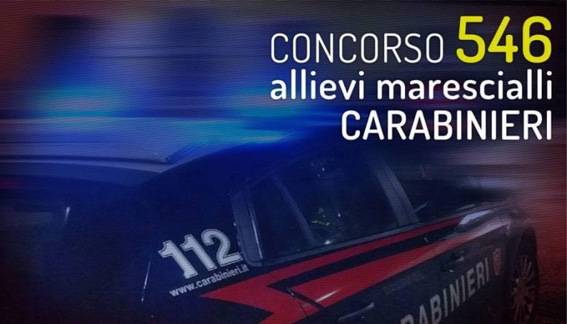 concorso allievi marescialli carabinieri