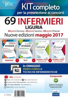 concorso 69 infermieri ASL Liguria