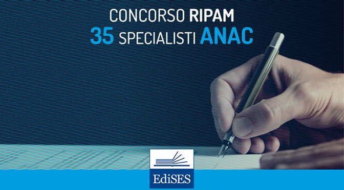 concorso ripam 35 specialisti anac