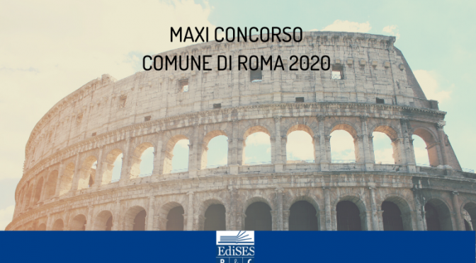 CONCORSO COMUNE DI ROMA 2020