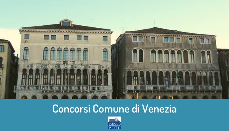 Nuovi Concorsi Comune di Venezia 2020