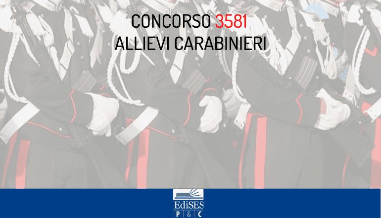 concorso 3851 allievi carabinieri