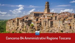 concorso 84 amministrativi toscana