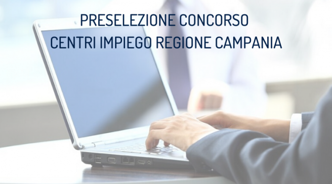 concorso centri impiego campania