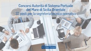 concorsi autorità sistema portuale sicilia