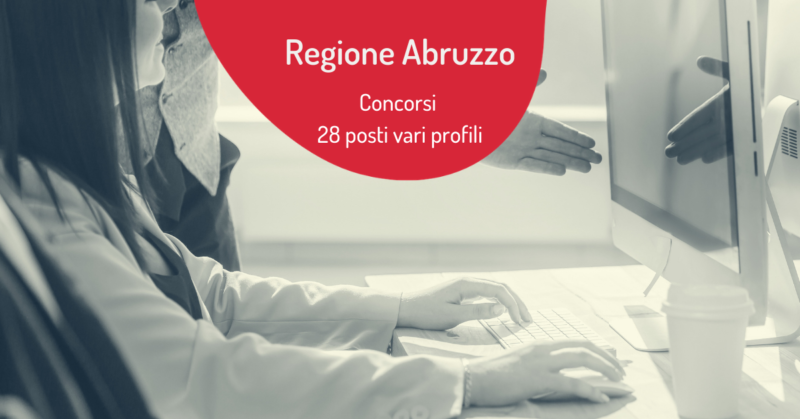 concorsi regione abruzzo