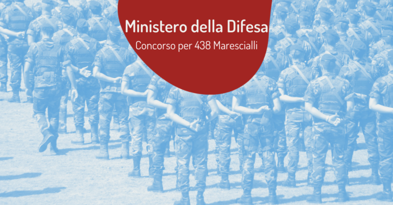 concorso 438 marescialli forze armate