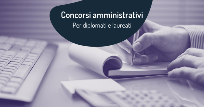 concorsi amministrativi enti locali 2021