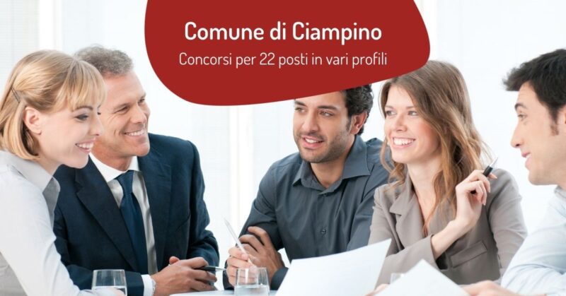concorsi comune ciampino