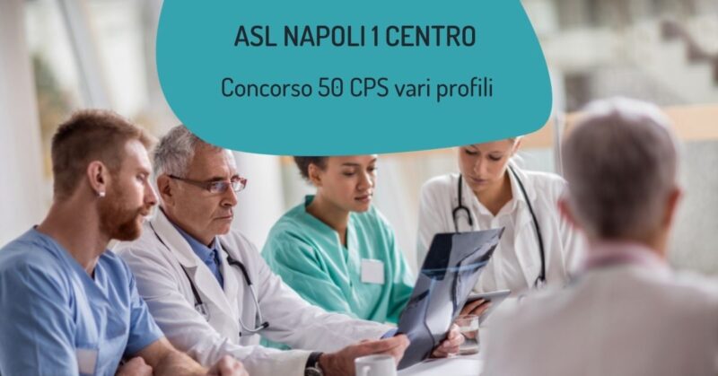 concorso 50 posti asl napoli