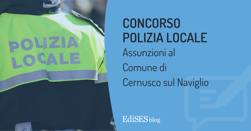 concorso polizia locale cernusco sul naviglio