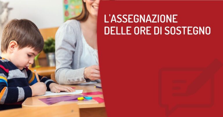 Assegnazione ore Sostegno Didattico: chi e come decide