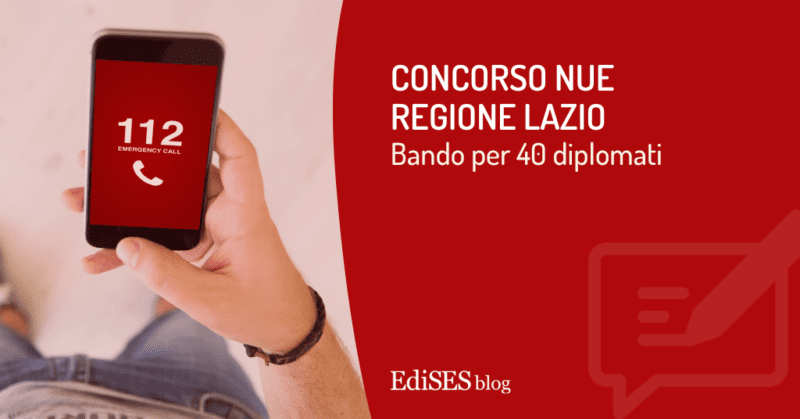 concorso nue regione lazio