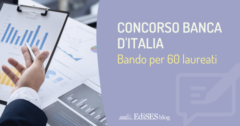 Concorso Banca d'Italia 60 laureati
