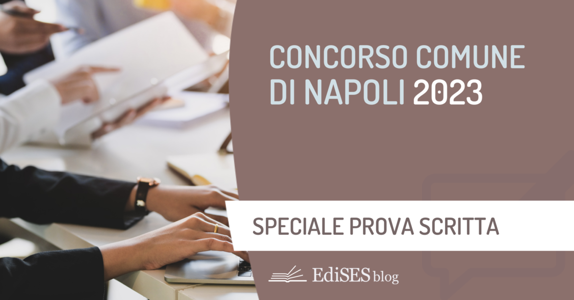 prova scritta concorso comune di napoli