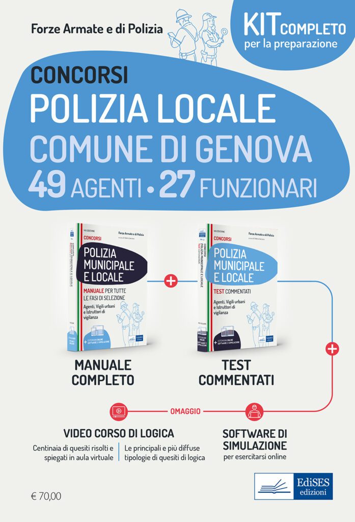 libri concorso polizia municipale genova