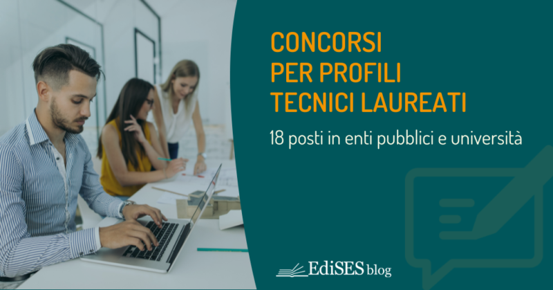 concorsi per laureati con profili tecnici
