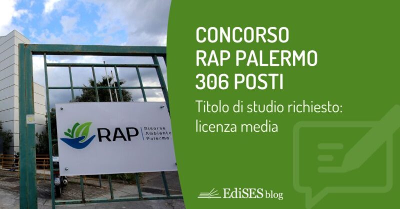 concorso RAP Palermo