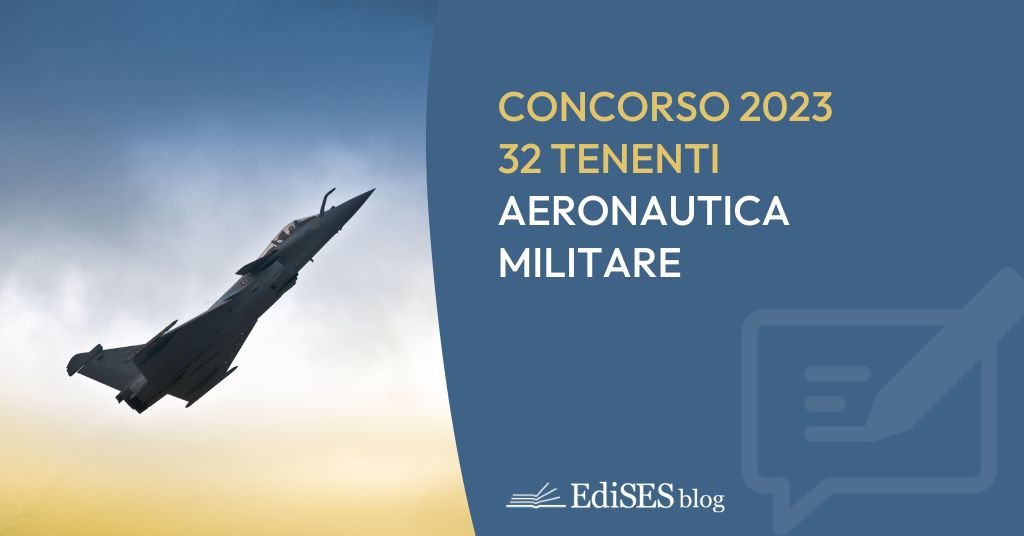 concorso tenenti aeronautica militare 2023