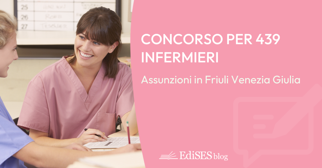 Concorso 439 infermieri Friuli Venezia Giulia