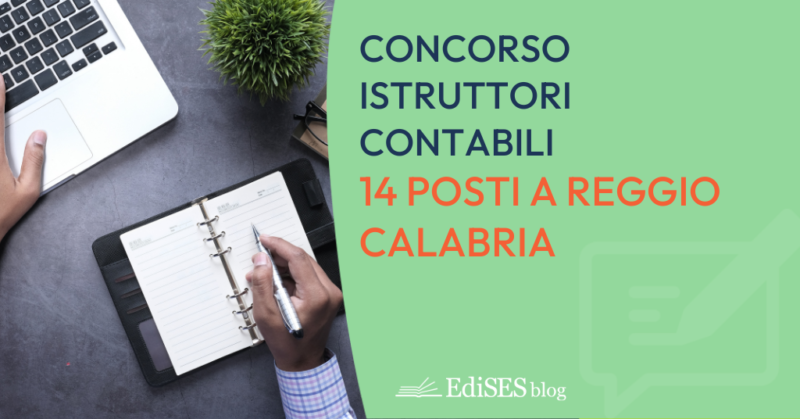 Concorso 14 istruttori contabili Reggio Calabria