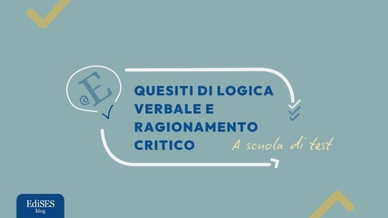 quesiti di logica verbale e ragionamento critico