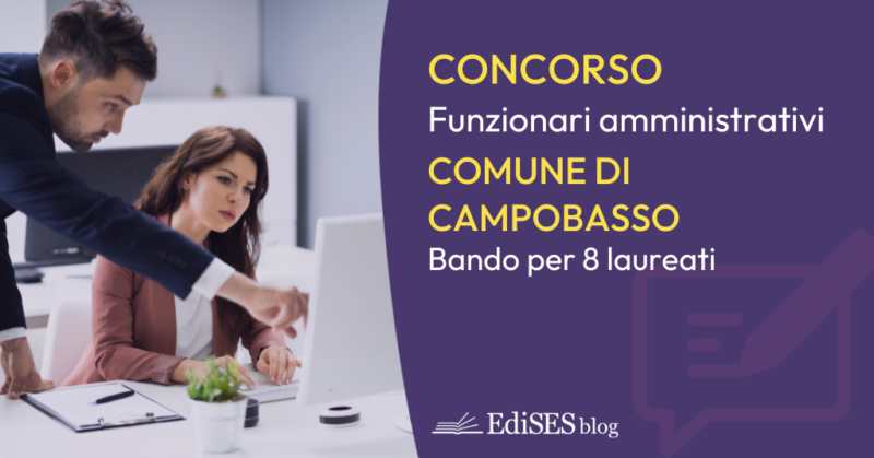 Concorso funzionari amministrativi Campobasso
