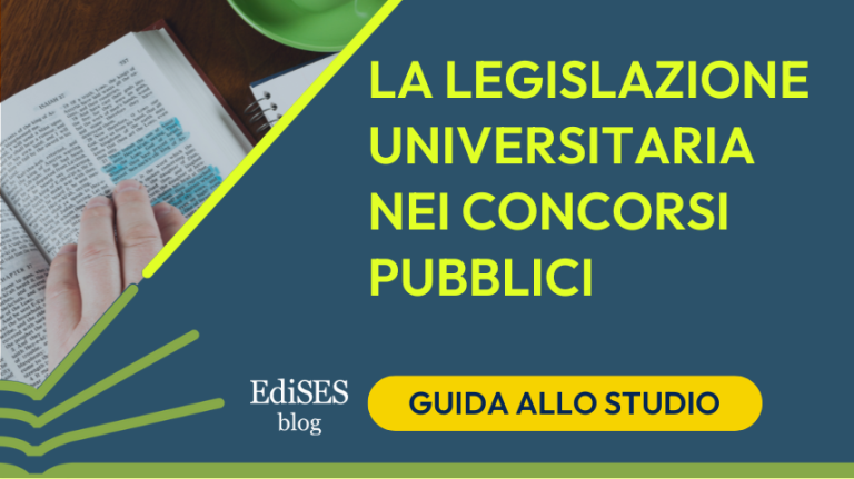 La legislazione universitaria nei concorsi pubblici