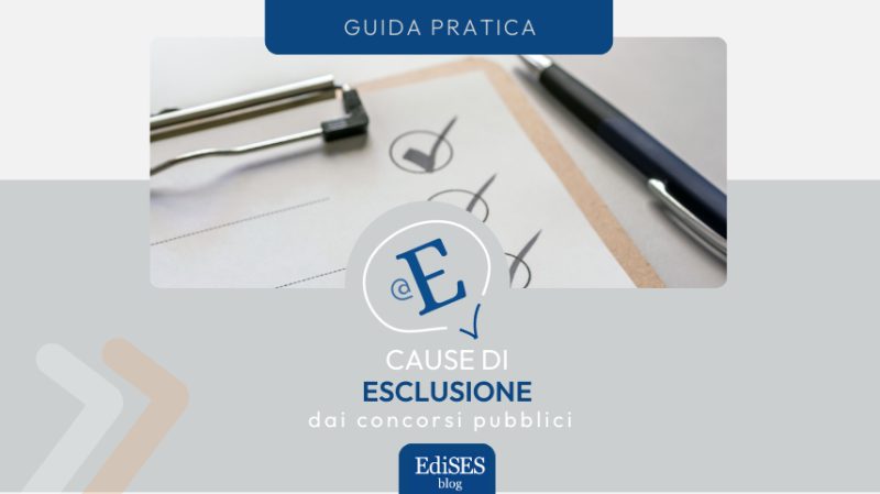 esclusione da concorso pubblico