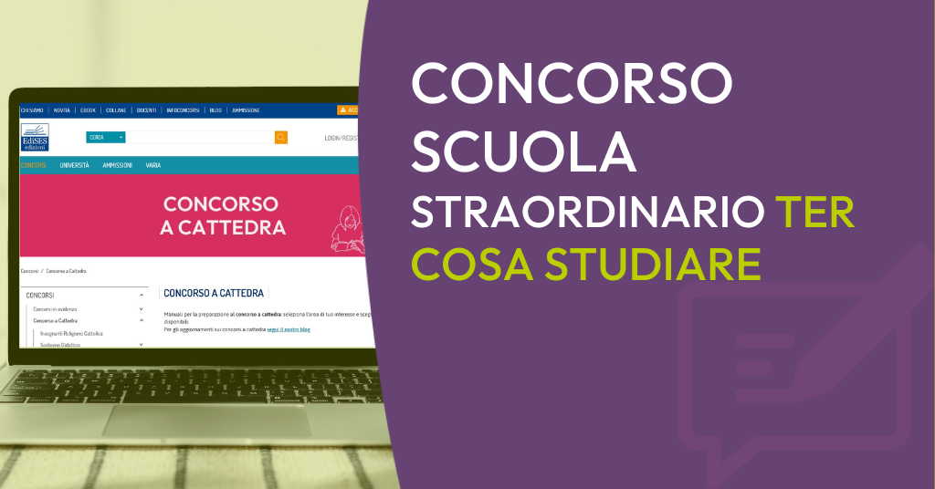 CONCORSO STRAORDINARIO TER CLASSI A048/A049: PUBBLICATO IL BANDO