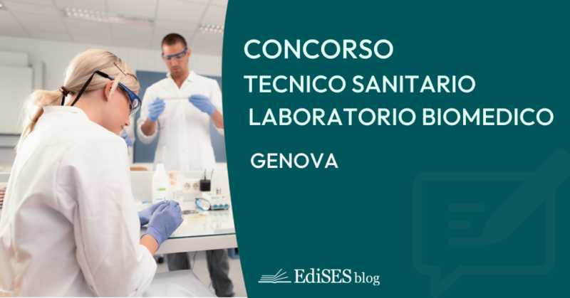 concorso genova tecnico sanitario laboratorio biomedico