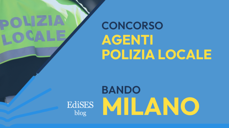 concorso agenti polizia locale milano