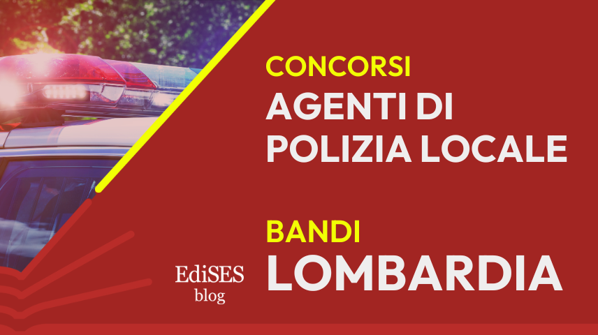 Nuovi concorsi polizia locale Lombardia