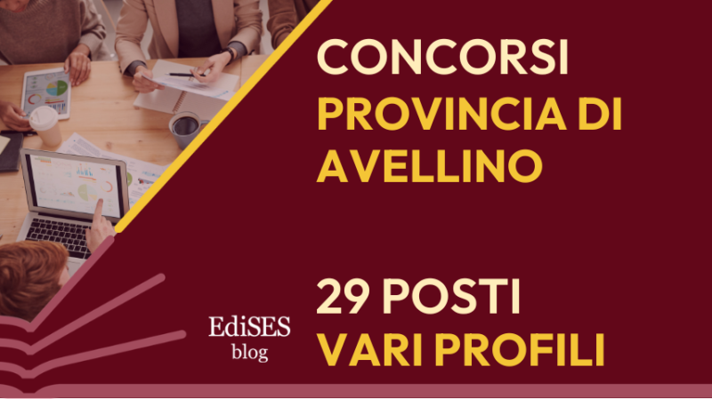 Concorsi Provincia di Avellino
