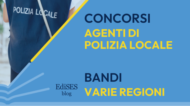 Concorsi diplomati polizia locale