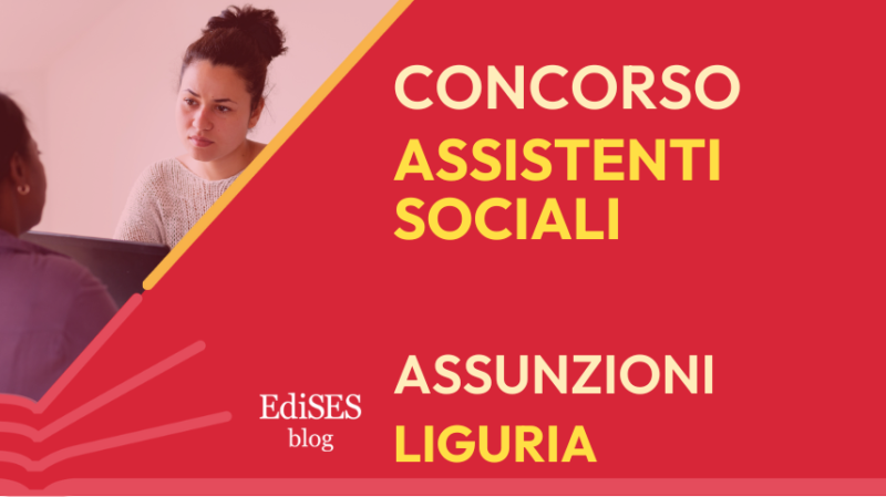 Concorso assistenti sociali Genova