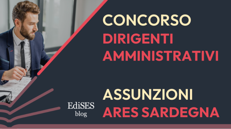Concorso dirigenti amministrativi ARES Sardegna