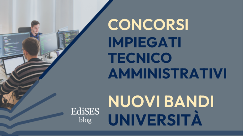 Concorsi vari profili Università