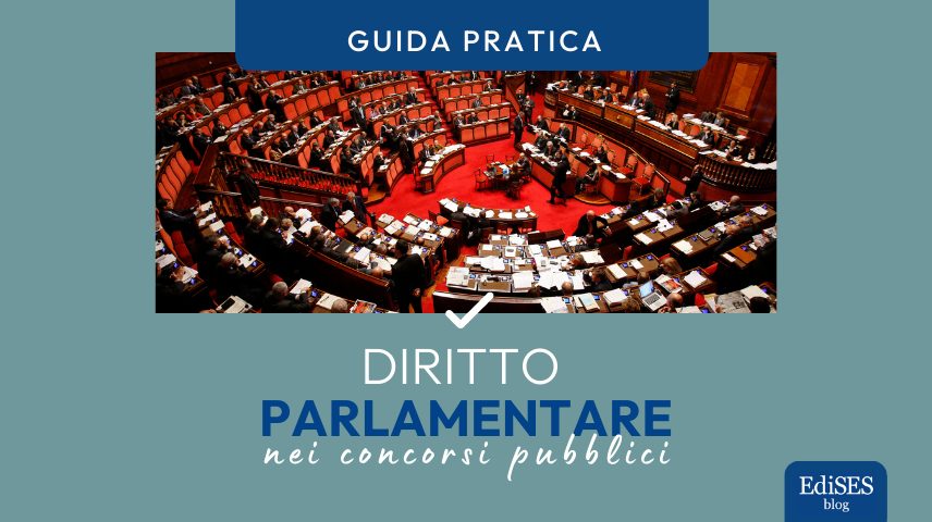diritto parlamentare concorsi