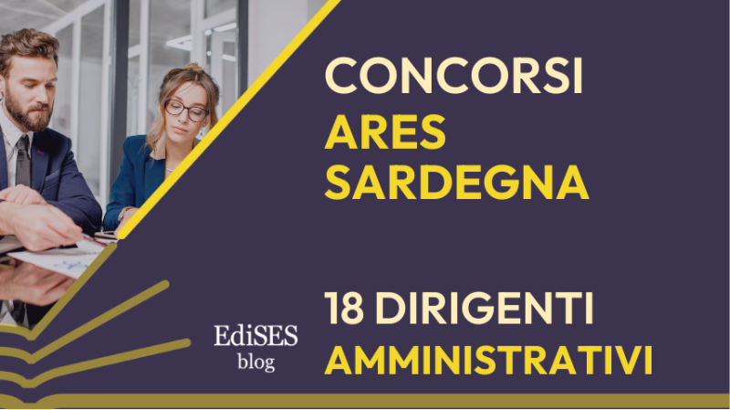Concorsi dirigenti amministrativi ARES Sardegna