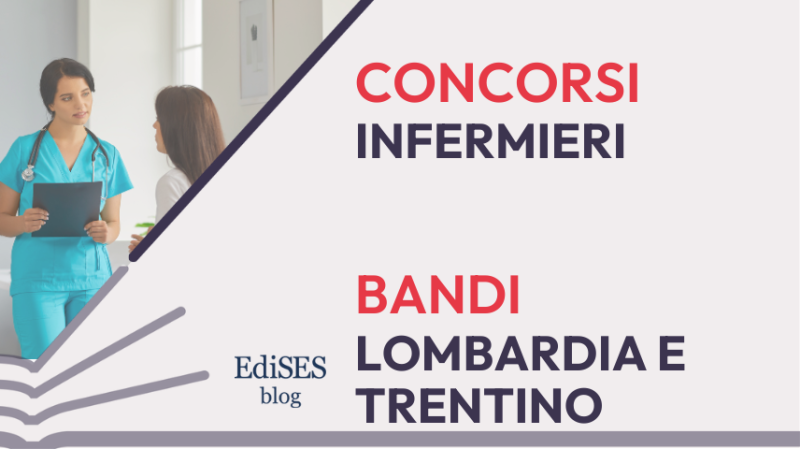Concorsi infermieri Milano e Trento