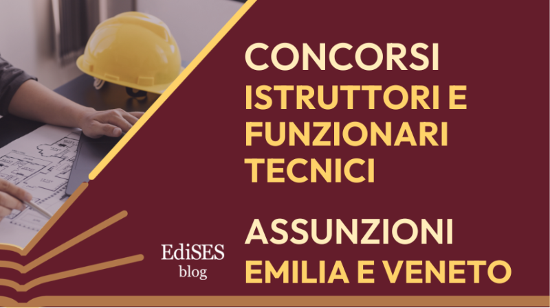 Concorsi funzionari e istruttori tecnici