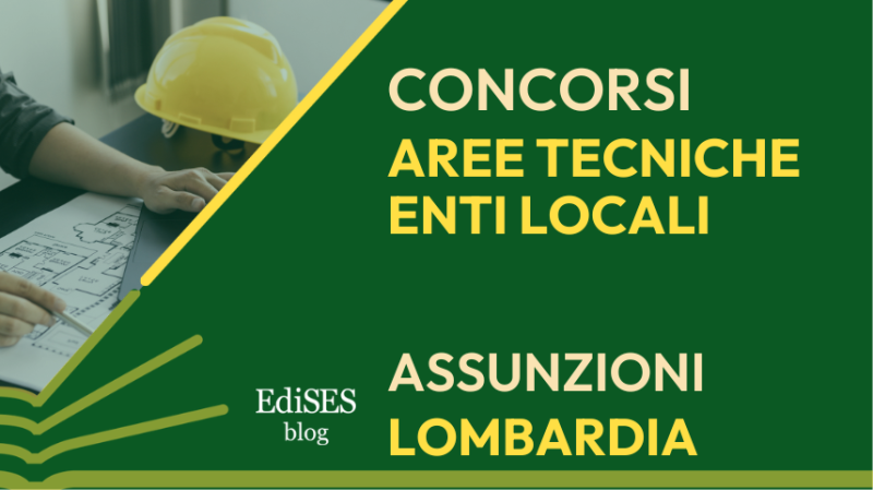 Concorsi istruttori tecnici Lombardia