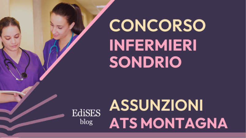 Concorso infermieri ATS Sondrio