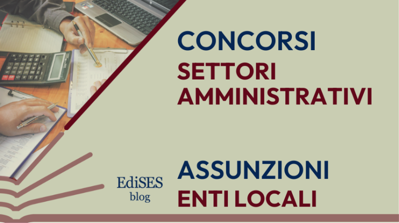 concorsi istruttori e funzionari amministrativi