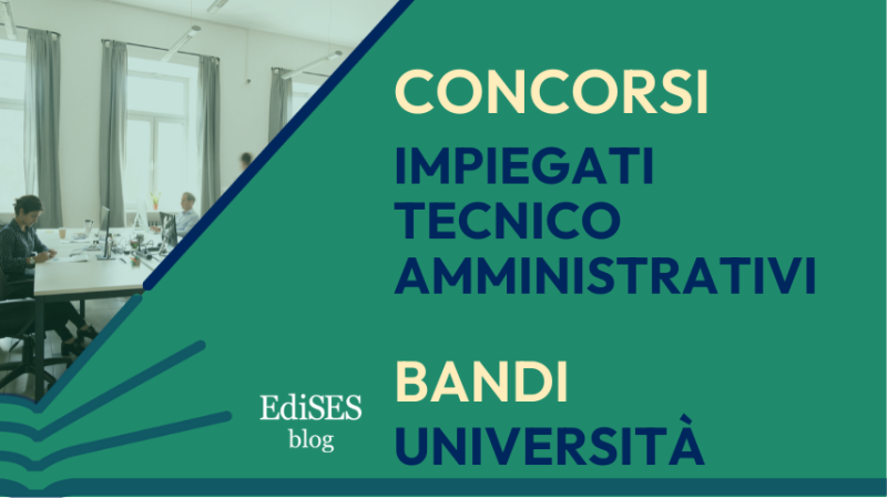 Concorsi impiegati università