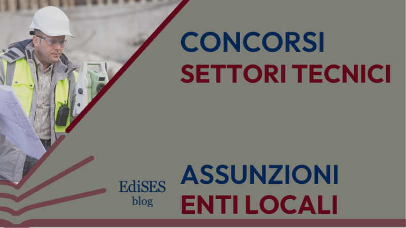 Concorsi istruttori e funzionari tecnici enti locali