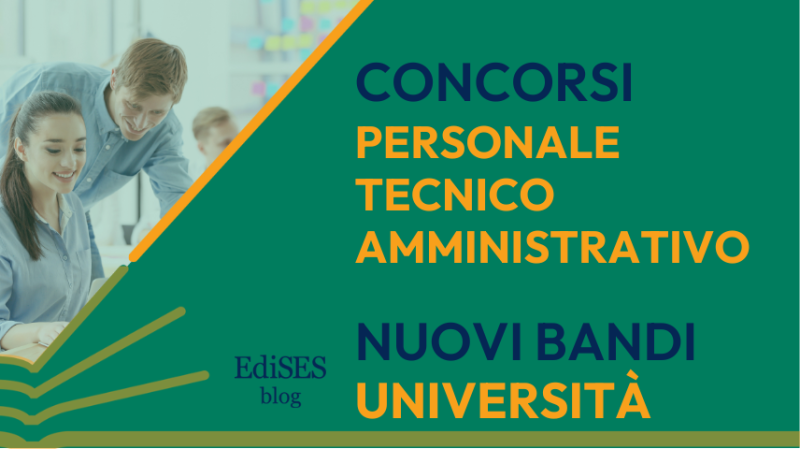 Concorsi vari settori Università