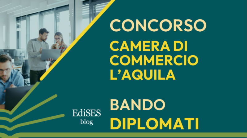 Concorso Camera di Commercio L'Aquila