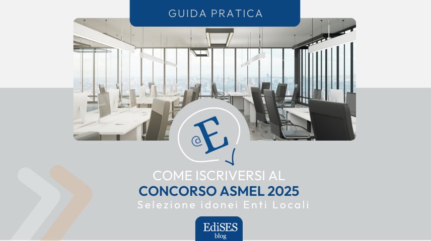 Iscrizione concorso ASMEL 2025